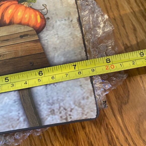 Thankgiving Hanging Plaque NIB - Picture 5 of 5